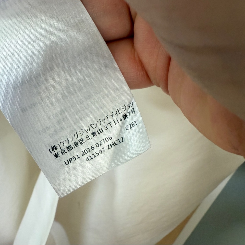 Gucci Women's White Button Down Shirt - Picture 15 of 16